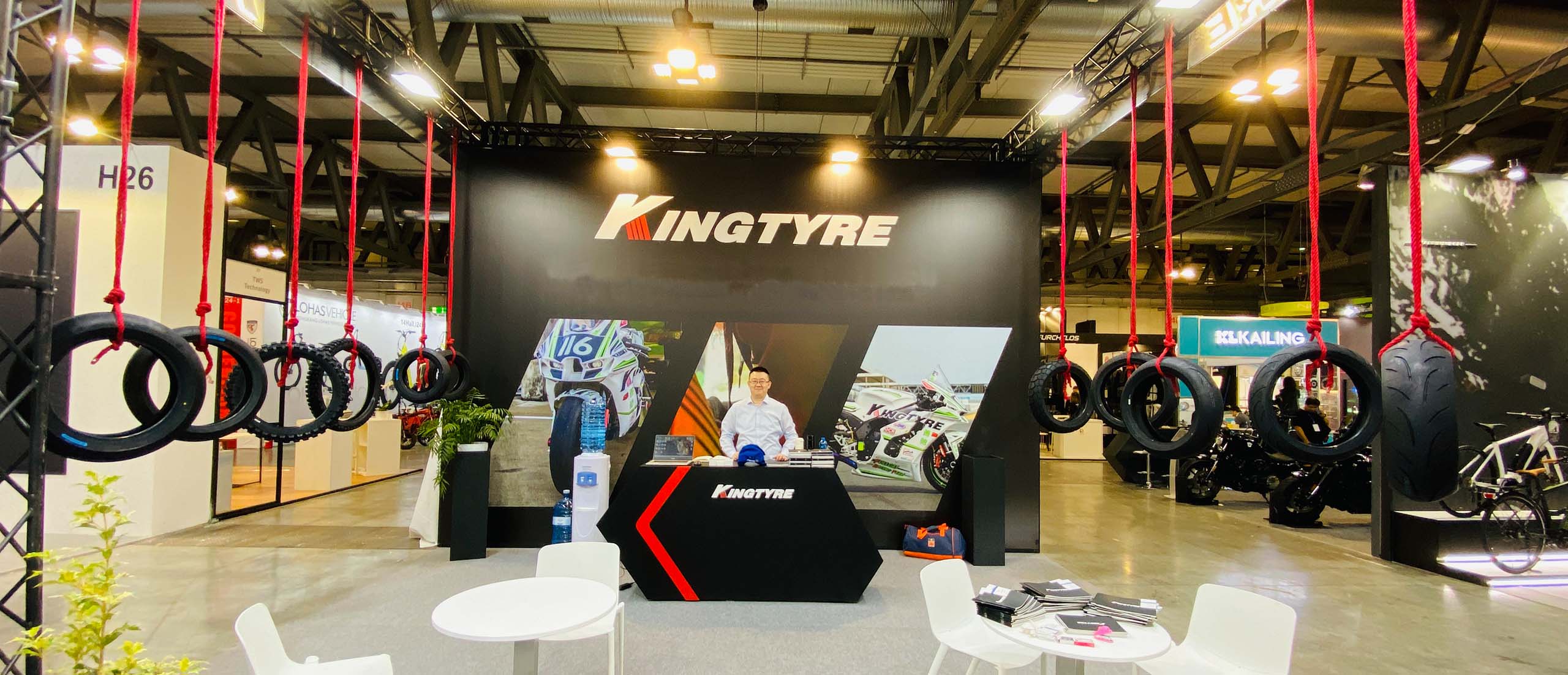 Kingtyre in EICMA Italy