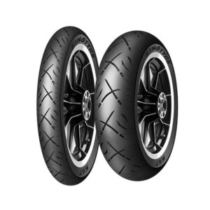 Kingtyre K67 90/10 dual sport tire tread pattern optimized for road and light off-road riding