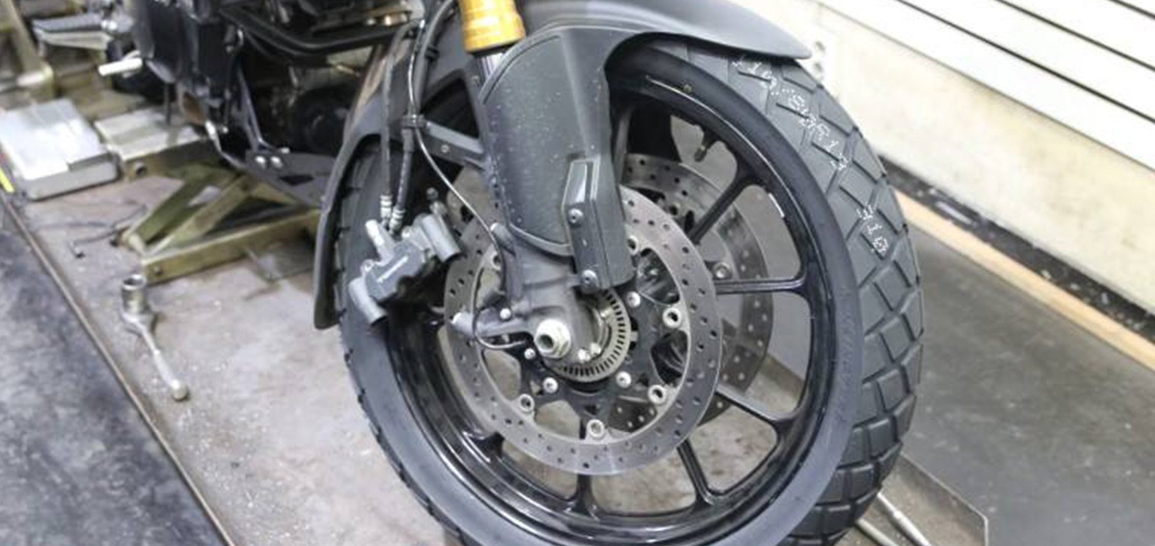 Kingtyre K66 adv tires front tread design for 80 20 dual sport performance