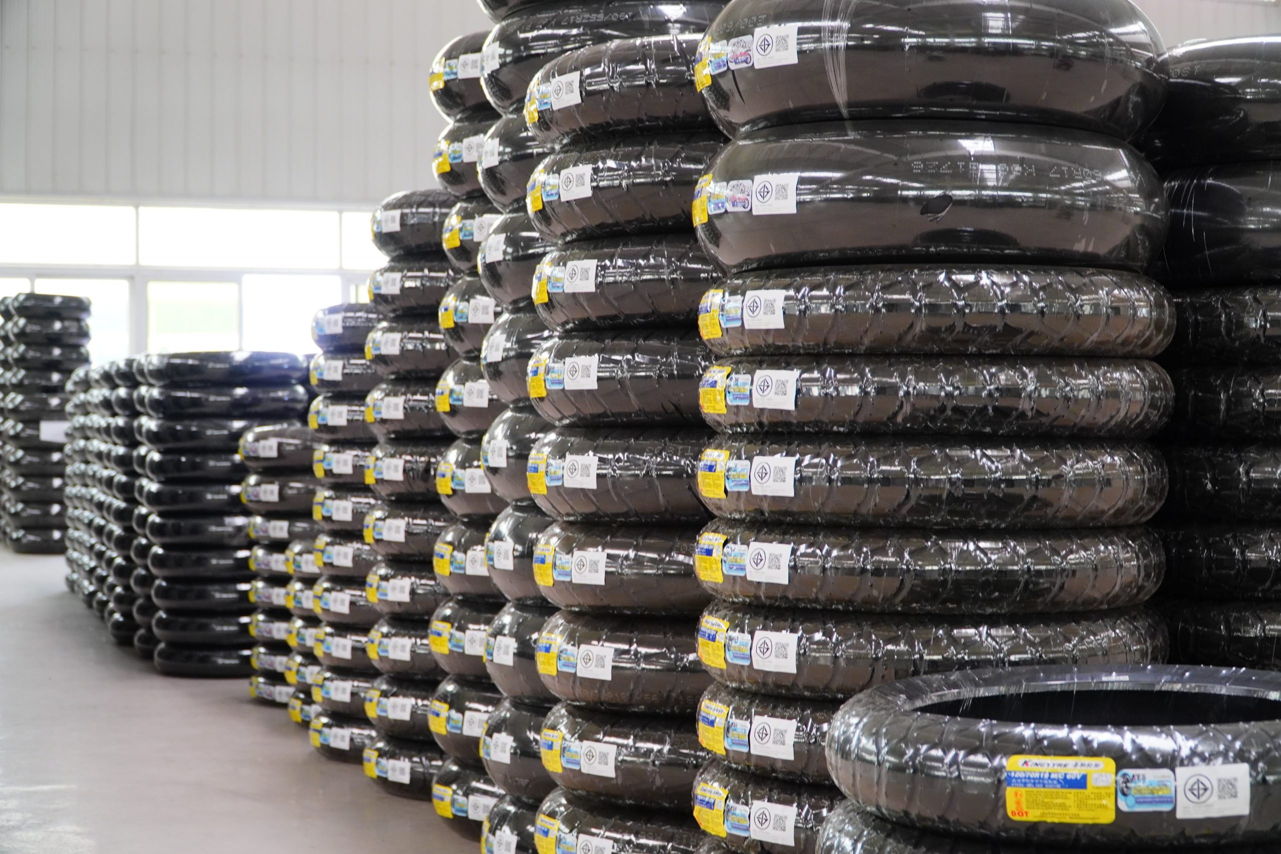 ISO 9001 quality management certification at motorcycle tire factory for B2B buyers verifying supplier claims